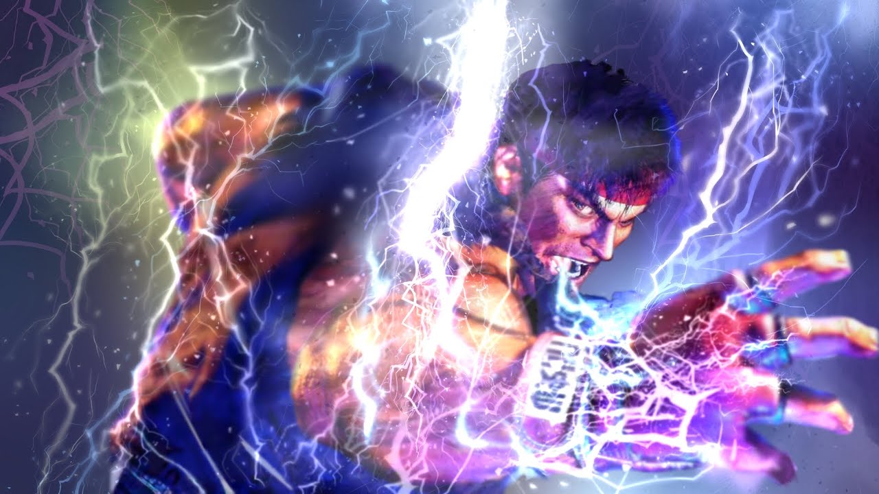 Person at standing desk working on laptop